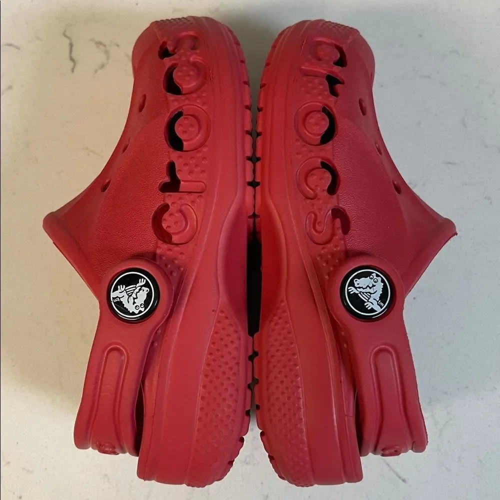 Crocs Kids' Baya Clog 209290 Red Size 8